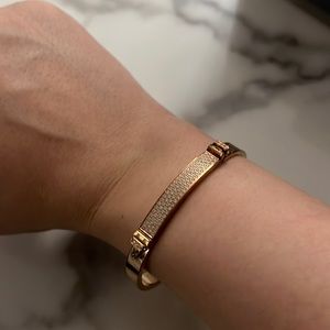 Swarovski rose gold bracelet